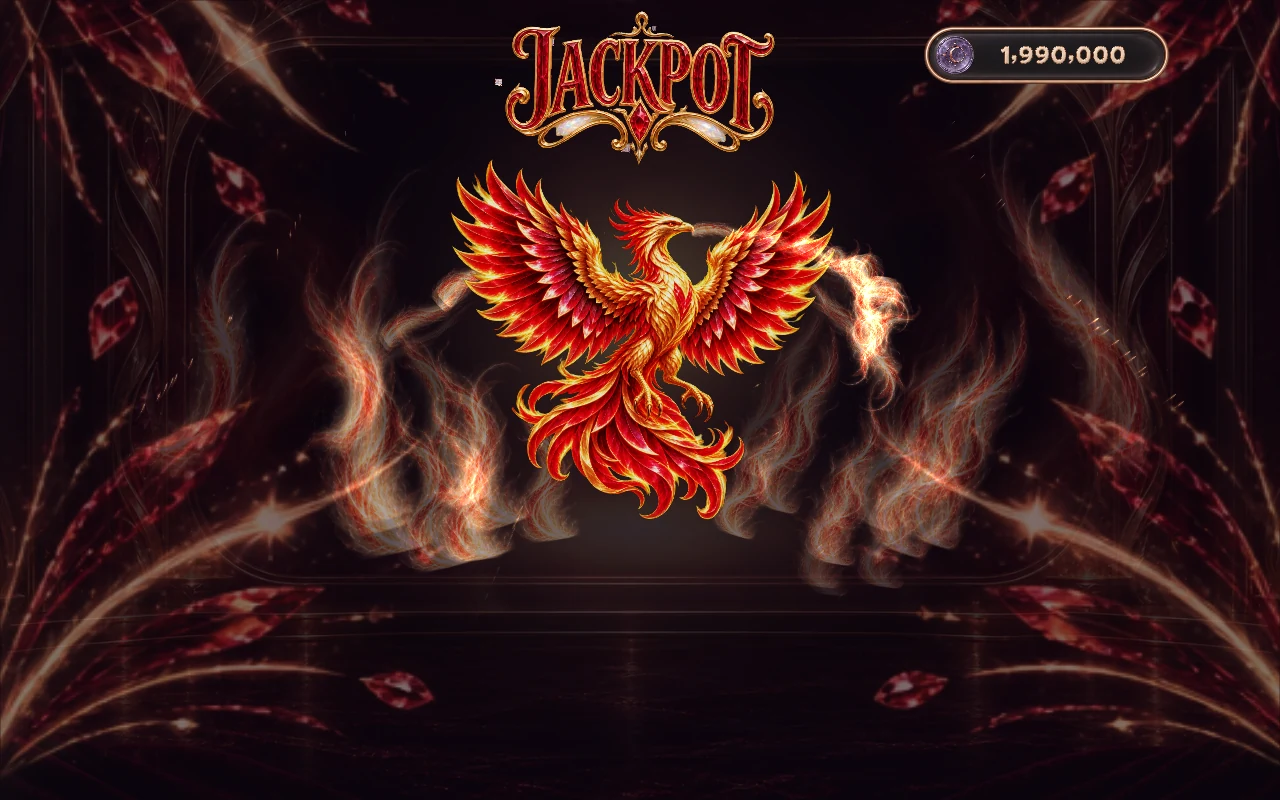Actual in-game phoenix fire celebration